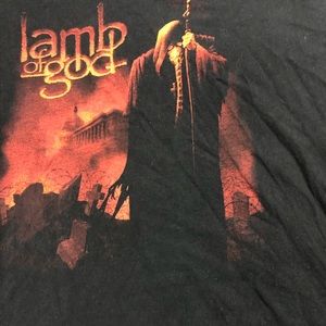 Men’s lamb of god tshirt, size XL
